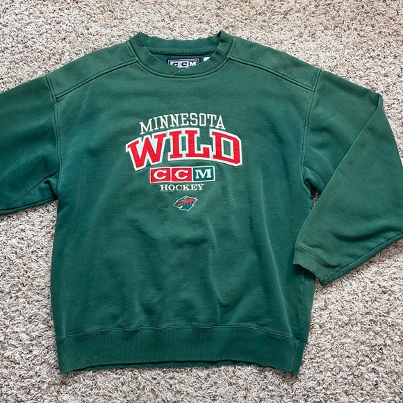 NHL Other - Minnesota Wild hockey crewneck sweatshirt